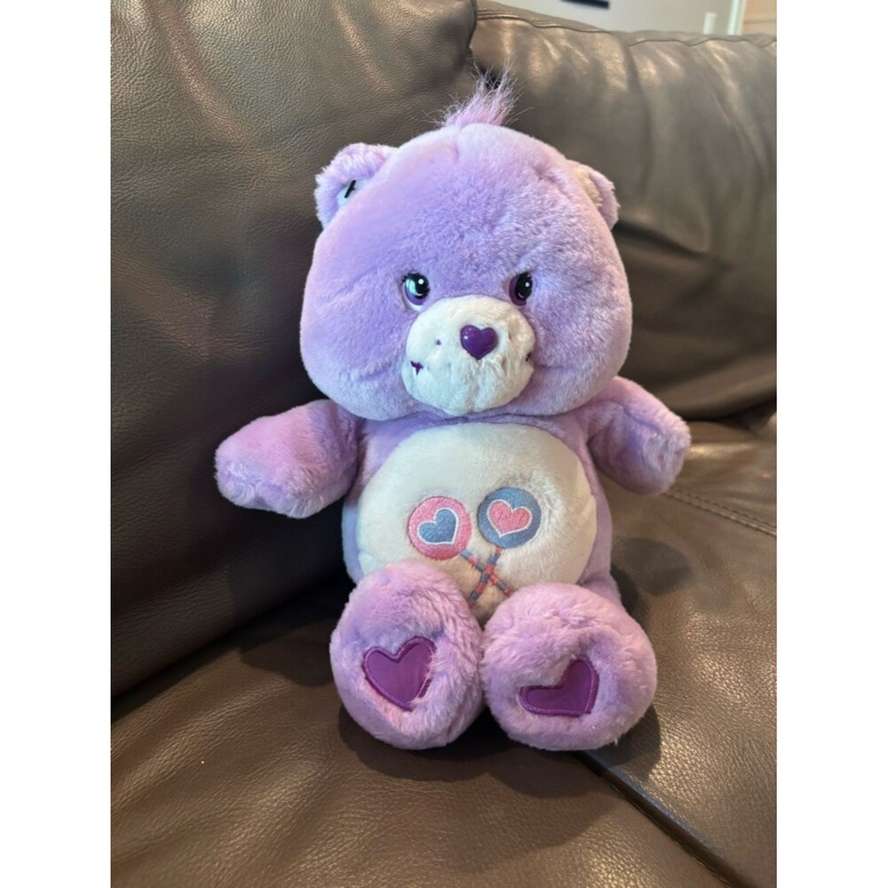 Care Bears Share Bear Vintage Talking Plushie 2003